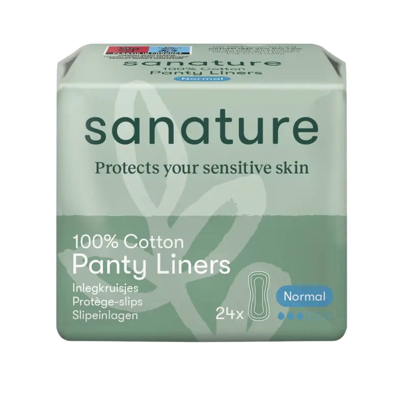 Sanature 100% katoenen normal inlegkruisjes