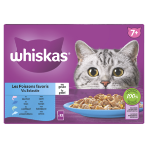 Whiskas Gelei 7+ Vis