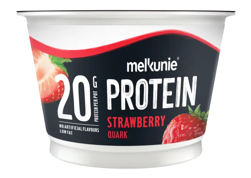 Melkunie Protein aardbei kwark