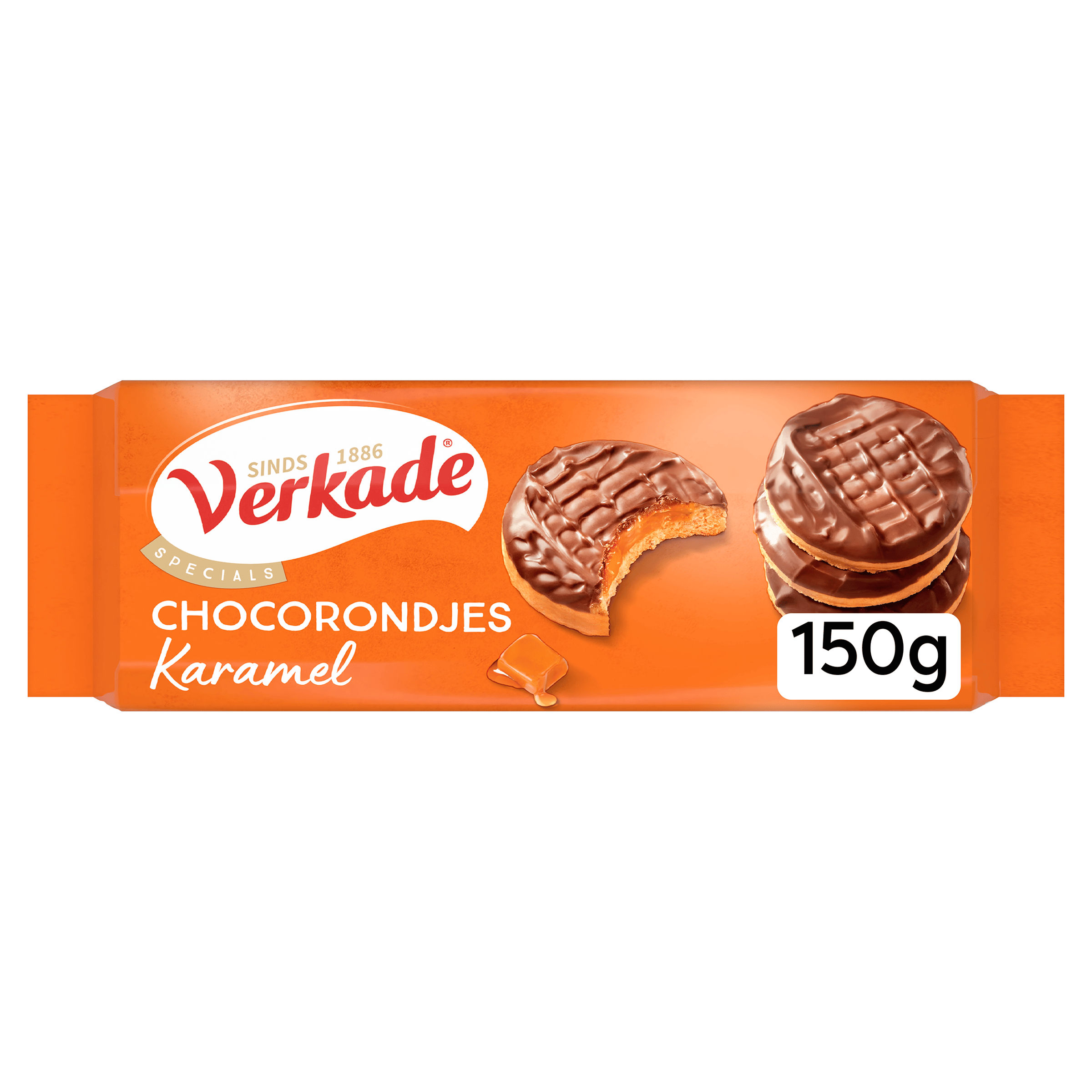 Verkade Chocorondjes karamel