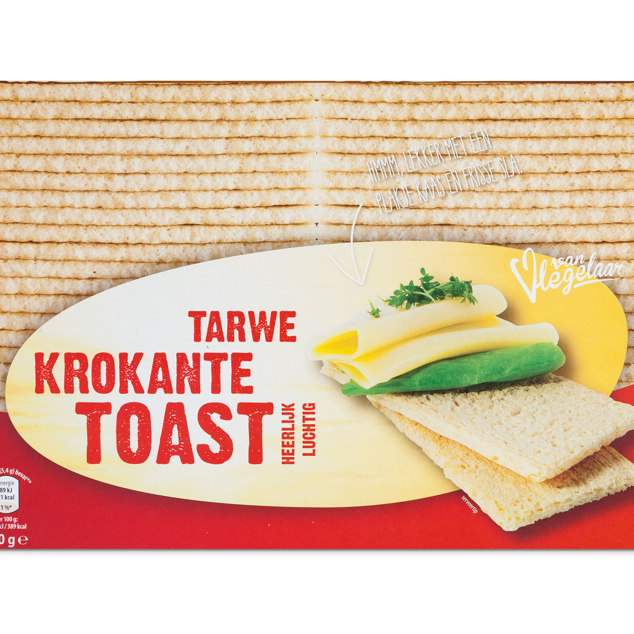 Krokante tarwe toast