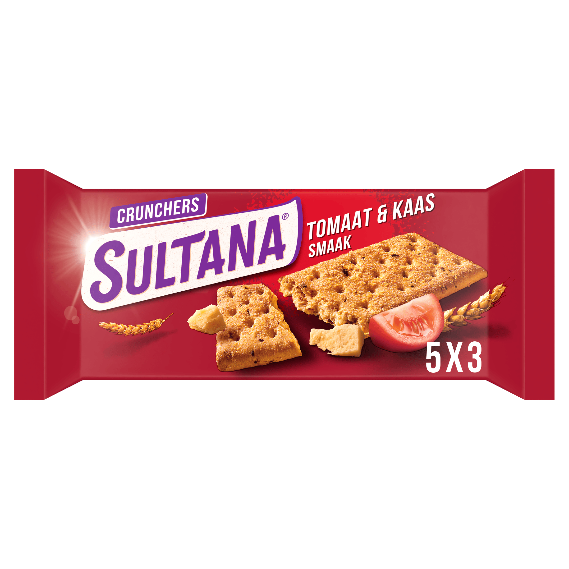 Sultana Crunchers Kaas/Tomaat