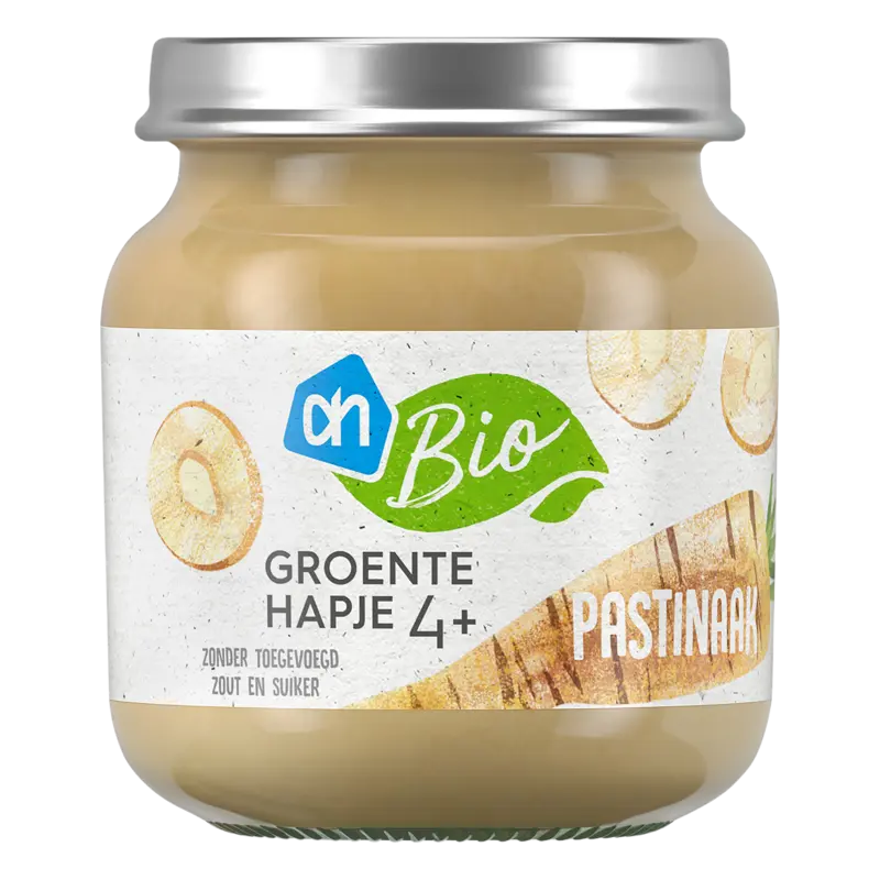AH Biologisch Groentehapje pastinaak 4+