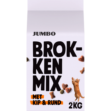 Jumbo Kattenbrokken Adult Kip & Rund 2 kg