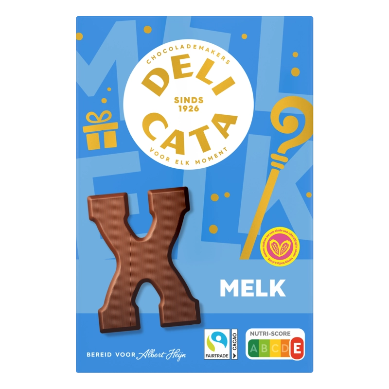 Delicata Chocoladeletter melk X
