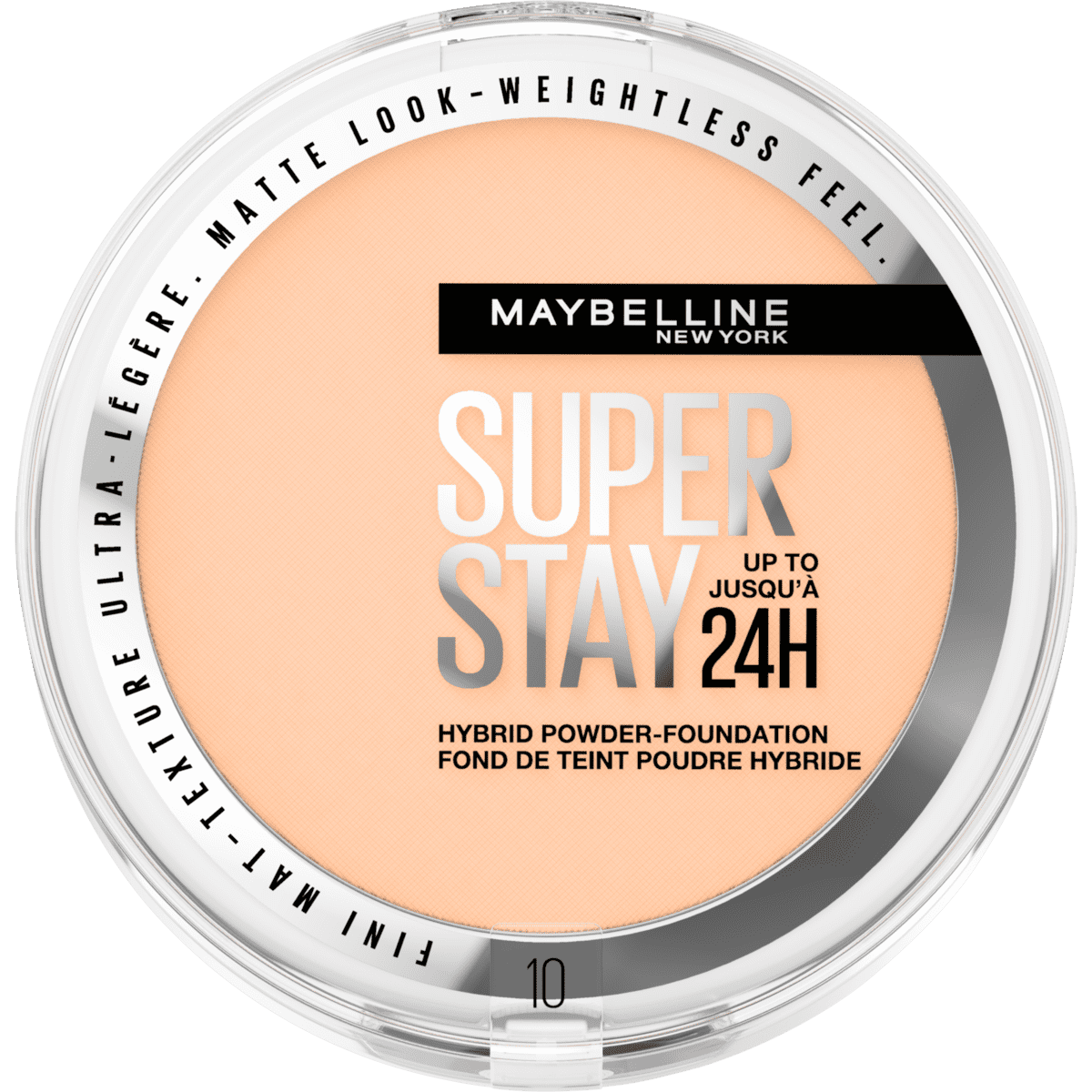 Maybelline New York SuperStay 24H Hybrid Powder Foundation 10