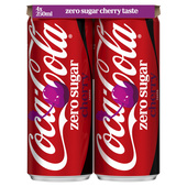 Coca Cola zero cherry blik multipack