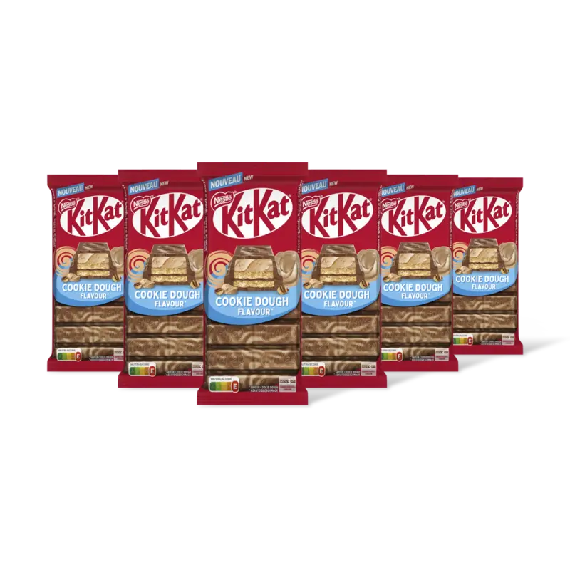 Kitkat Melkchocoladereep cookie dough 6-pack