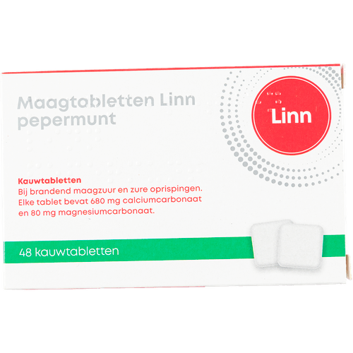 LINN Maagtabletten pepermunt