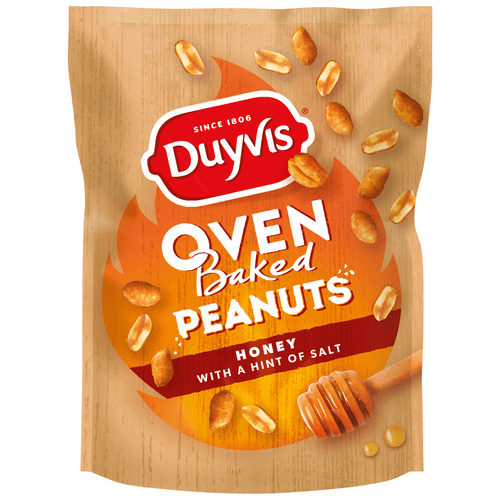 Duyvis Oven baked peanuts honey