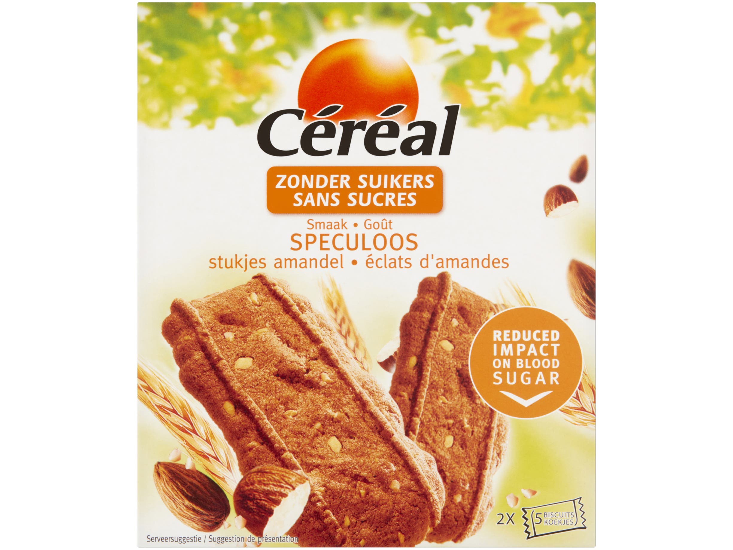 Speculaas met stukjes amandel