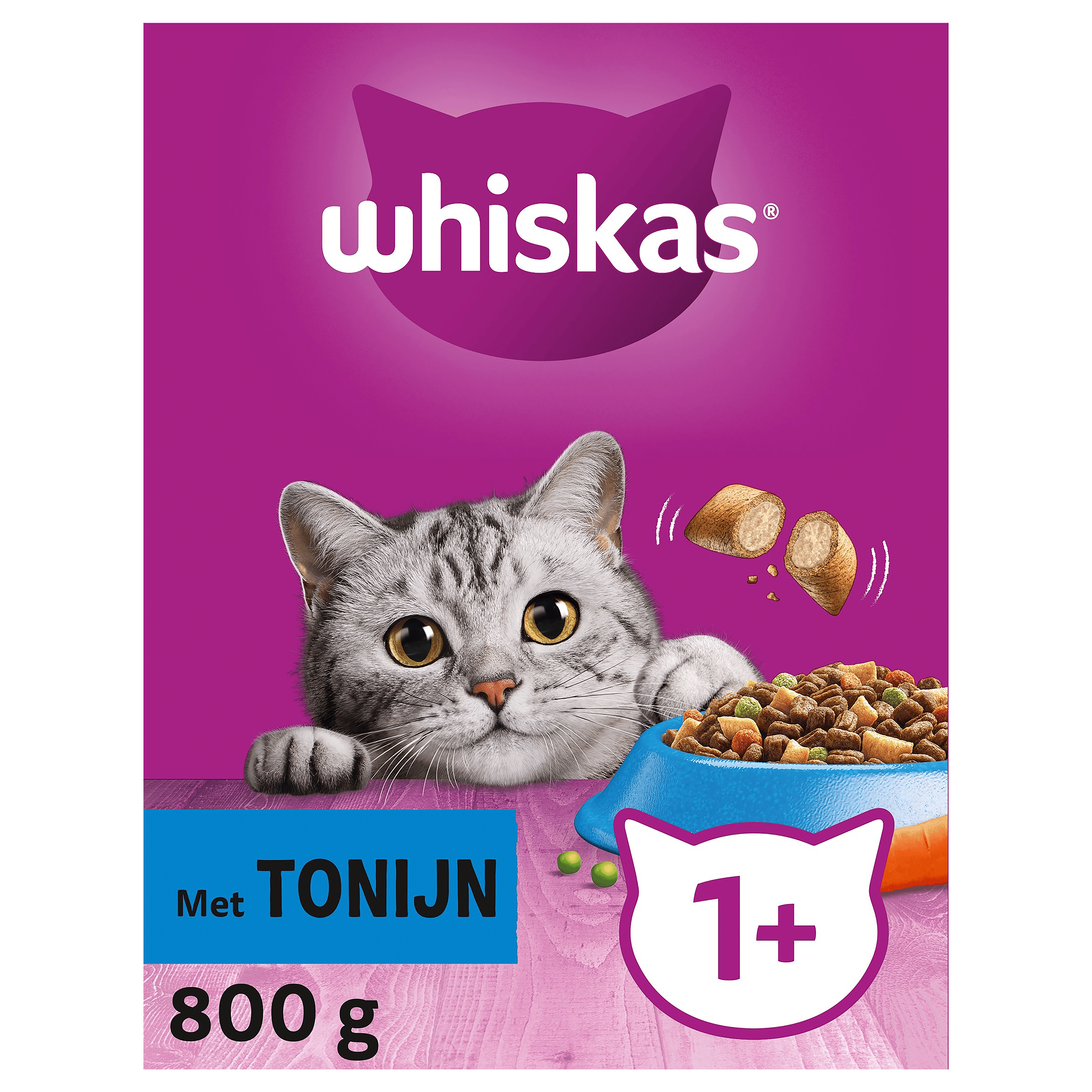 Whiskas Droog Adult Tonijn