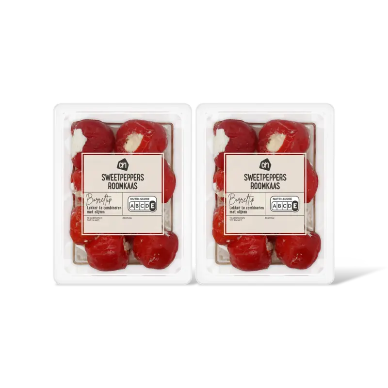 AH Sweetpeppers roomkaas 2-pack