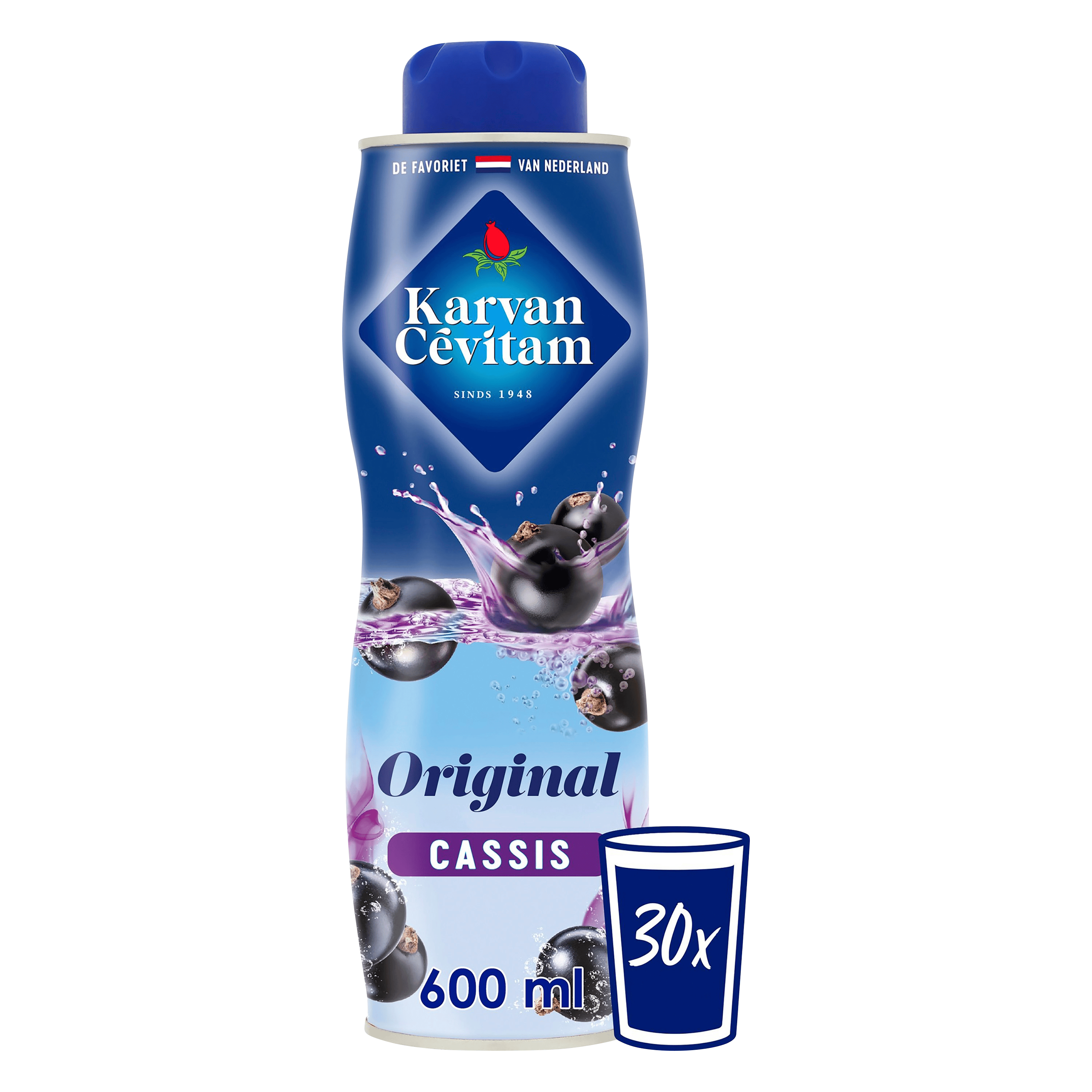 Karvan Cévitam Original cassis siroop