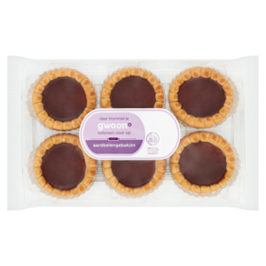G'woon Aardbei Gebakjes