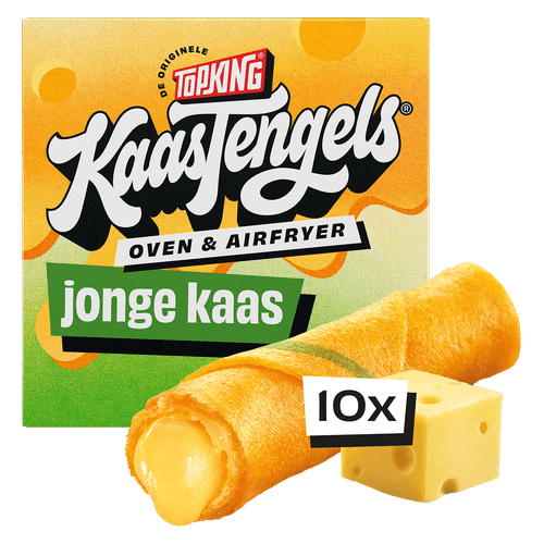 Topking KaasTengels Oven & airfryer jonge kaas 10 stuks