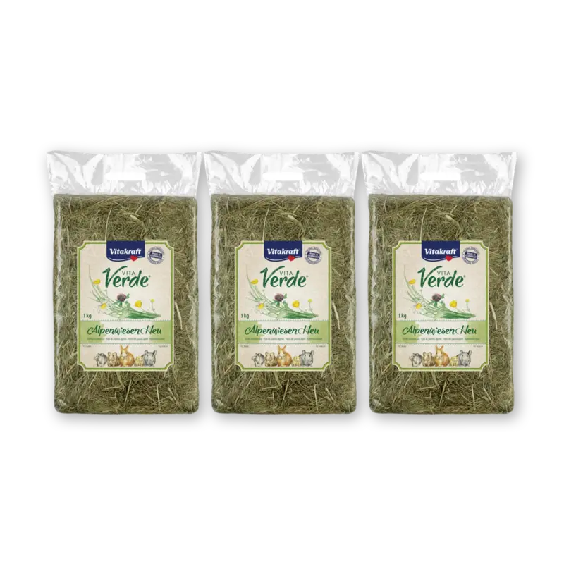 Vitakraft Alpen weidehooi 3-pack