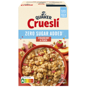 Quaker Zero Aardbei Perzik