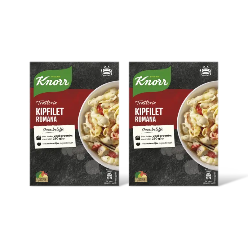 Knorr Trattoria kipfilet romana 2-pack