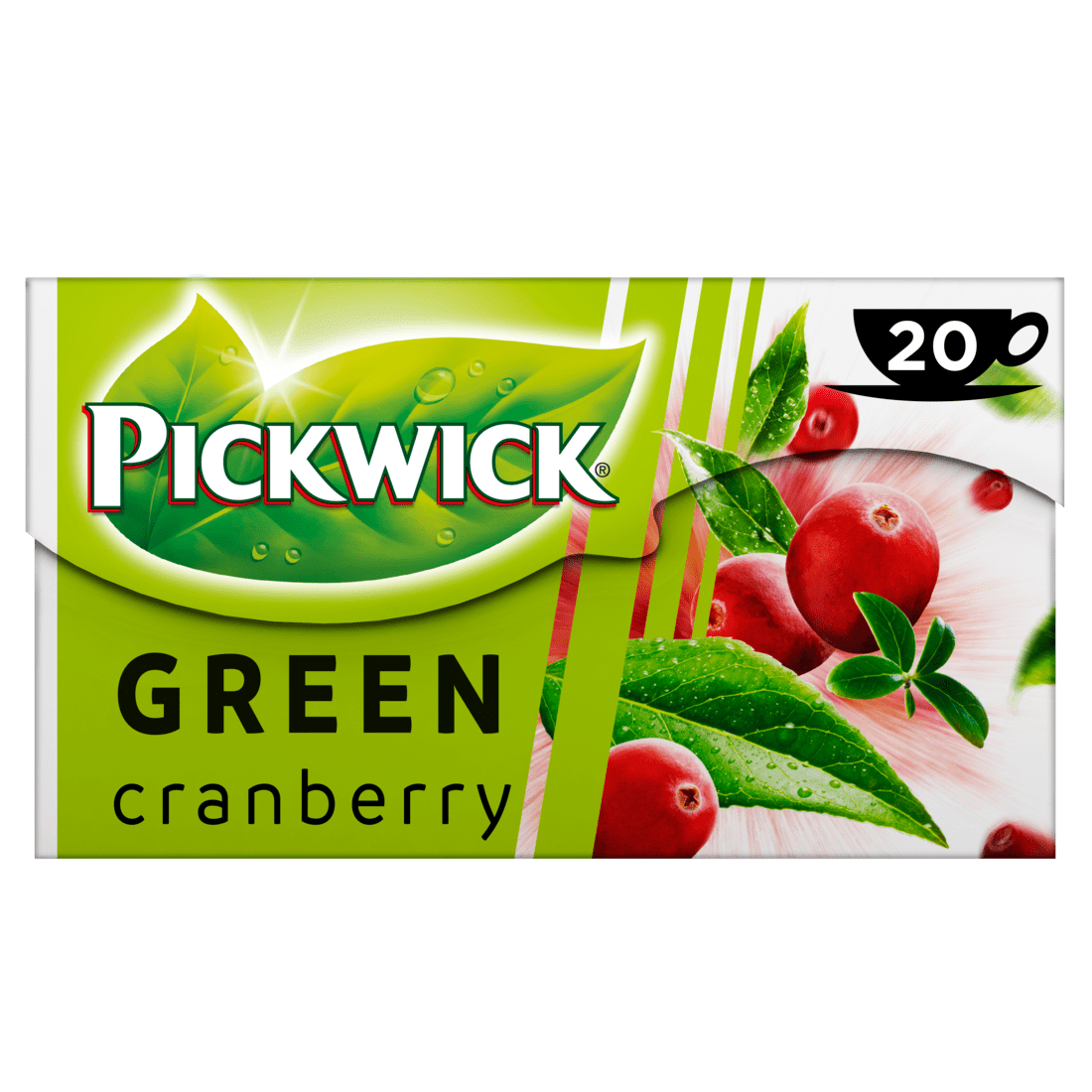 Pickwick Cranberry groene thee
