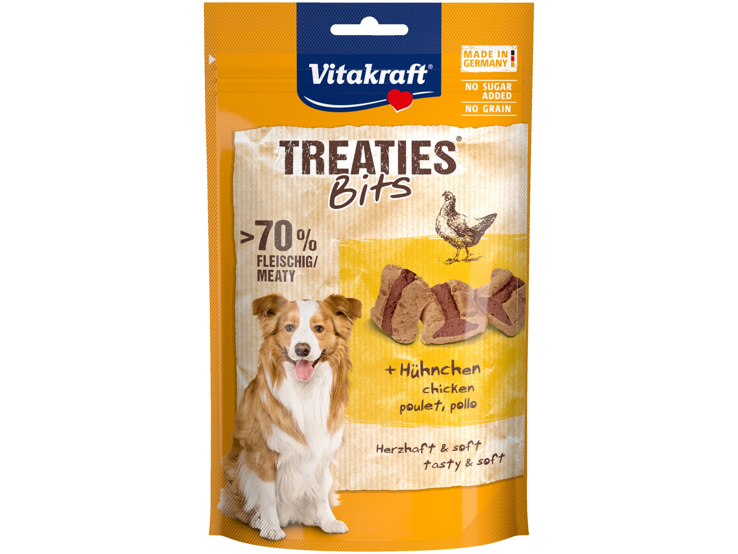 Treaties Bits met kip 'Bacon Style'
