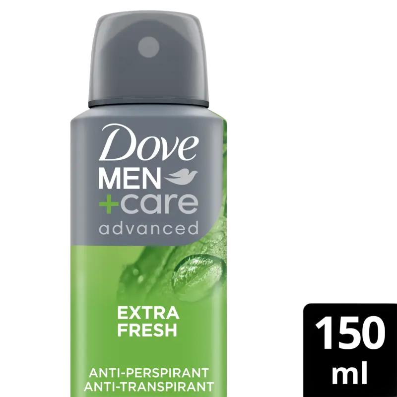 Dove Men+care extra fresh deodorant spray