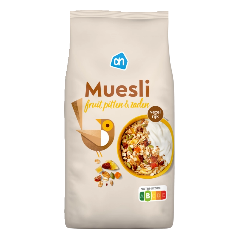 AH Muesli fruit pitten & zaden