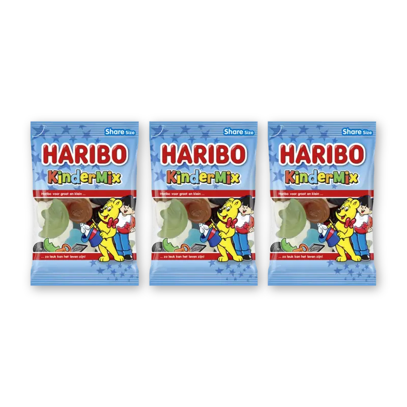 Haribo Kindermix 3-pack