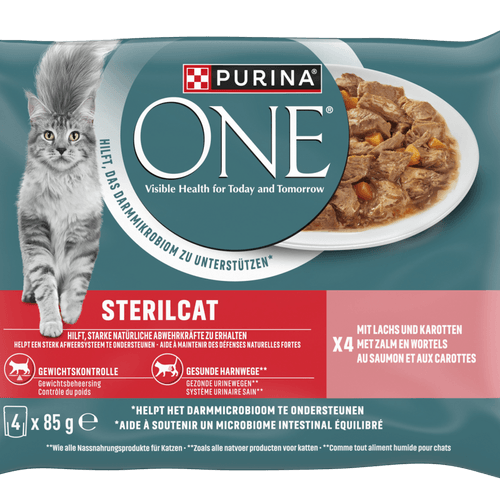 Purina One Kattenvoer sterilcat zalm-wortel