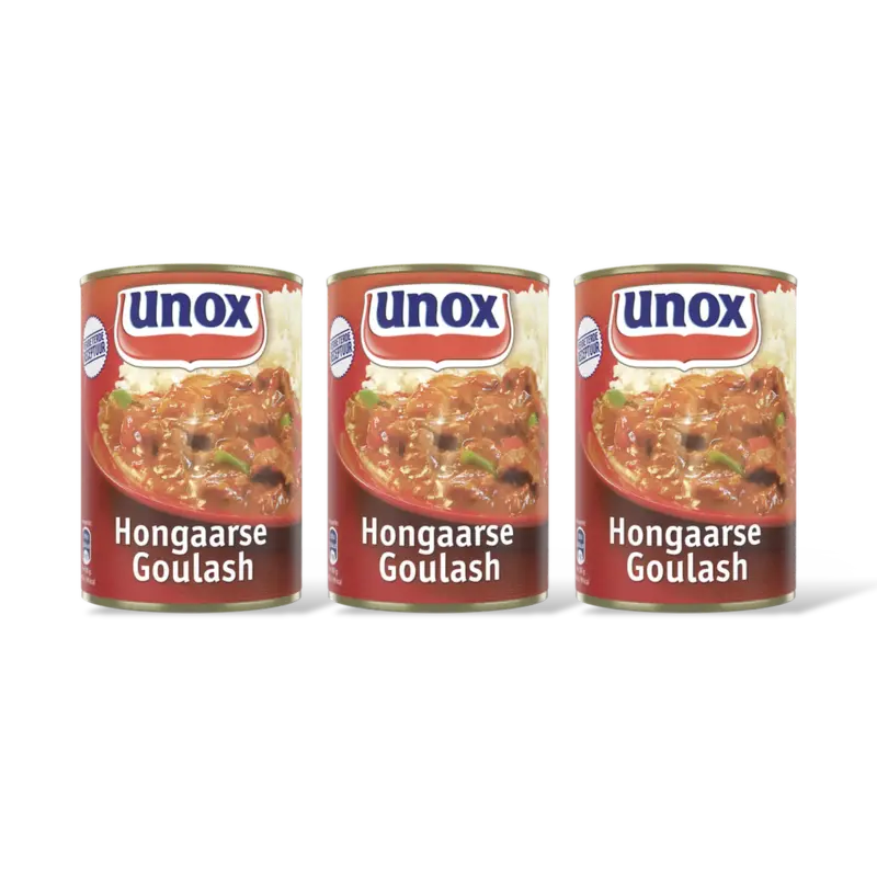 Unox Hongaarse goulash 3-pack