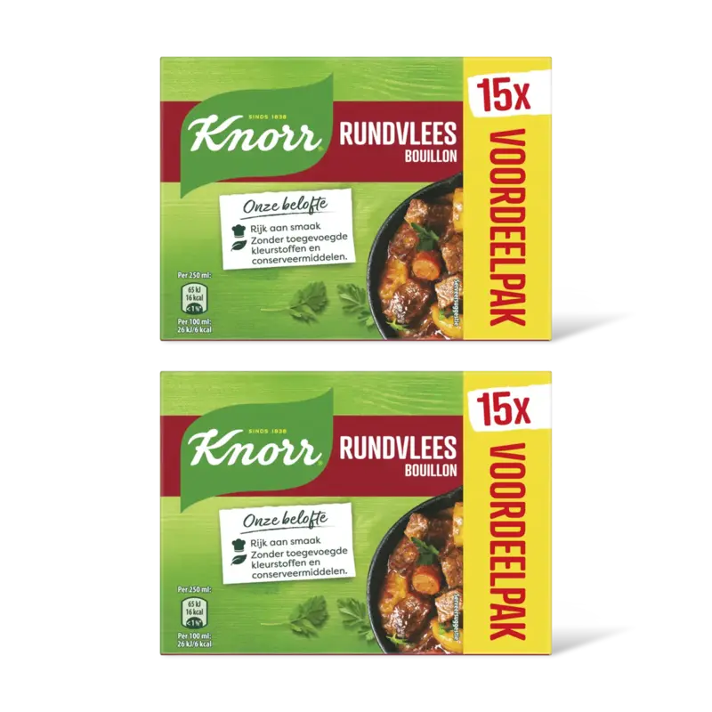 Knorr Rund bouillonblokjes voordeelpak 2-pack