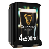 Guinness draught bl 4x500ml