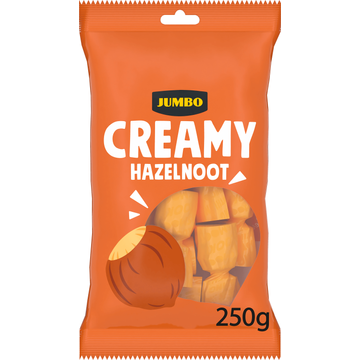 Jumbo Melkchocolade Bonbons Creamy Hazelnoot 250 g