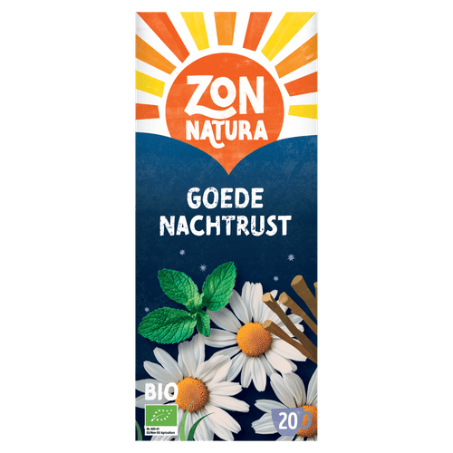 Zonnatura Kruidenthee goede nachtrust 20 zakjes