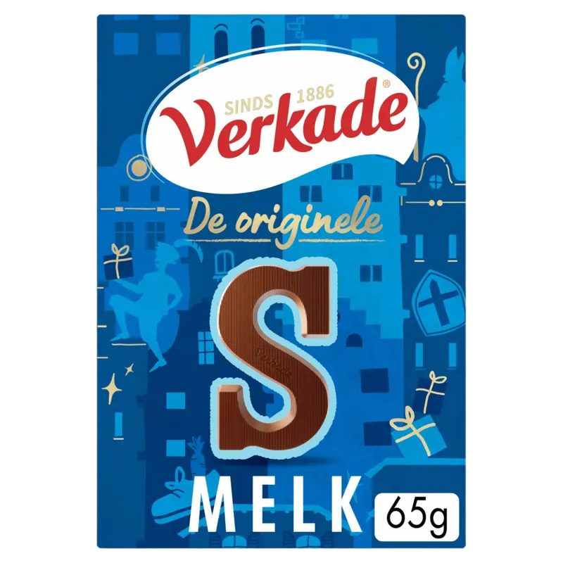 Verkade Chocoladeletter melk