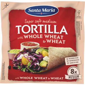 St Maria Whole Wheat Tortilla M