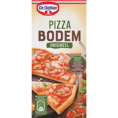 Dr. Oetker Pizza bodem mix origineel