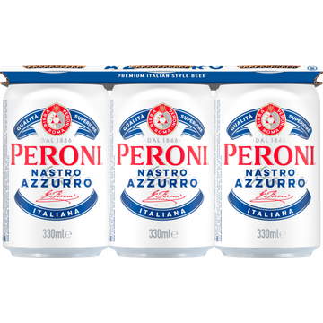 Peroni Nastro Azzurro 6 x 330ML