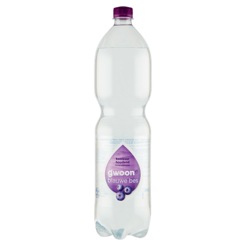 G'woon Bruisend mineraalwater blauwe bes
