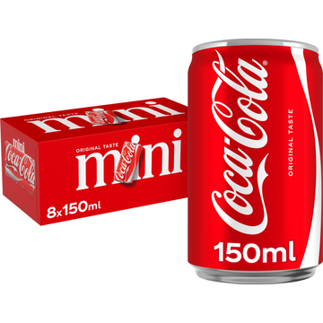 Coca-Cola Original Taste Mini 8 x 150 ml
