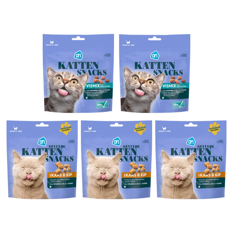 AH Gevulde kattensnacks pakket