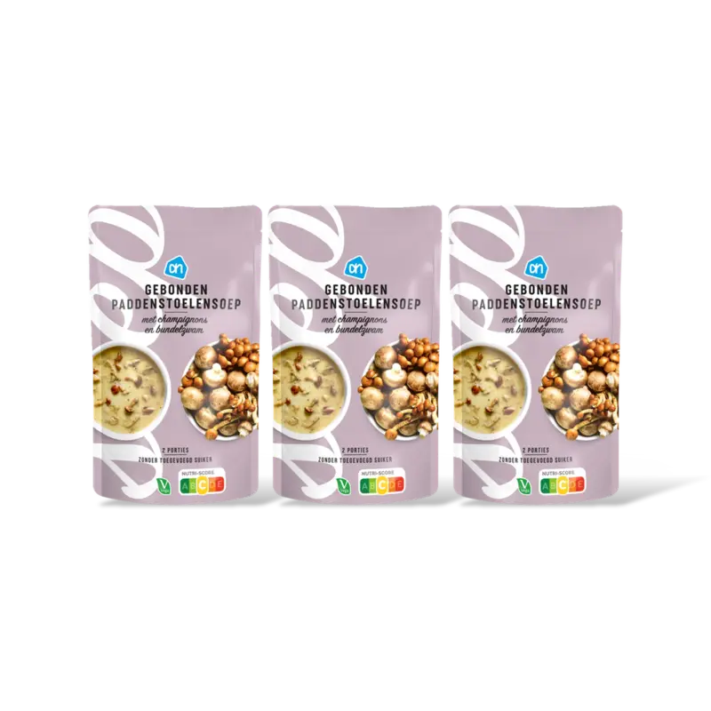 AH Gebonden paddenstoelensoep 3-pack