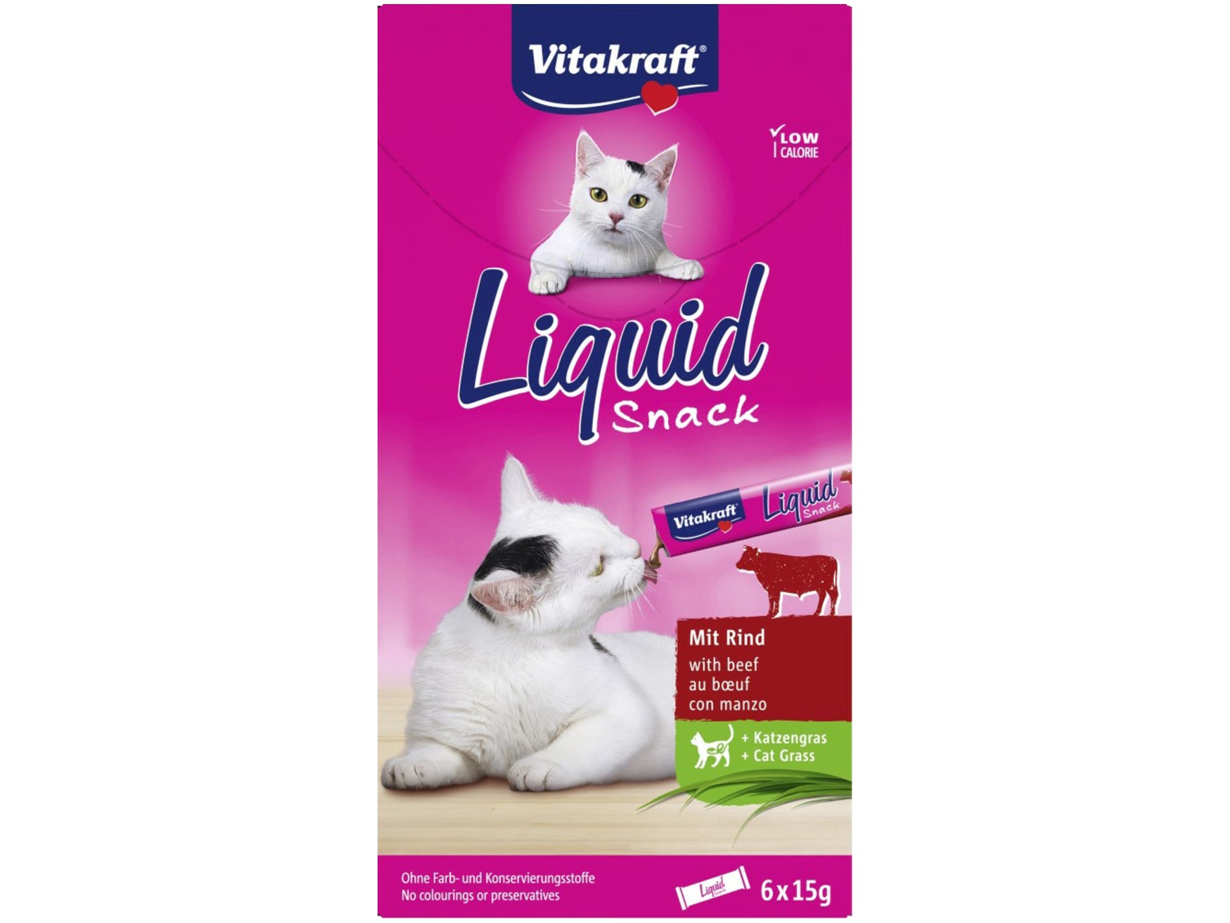 Liquid snack rund