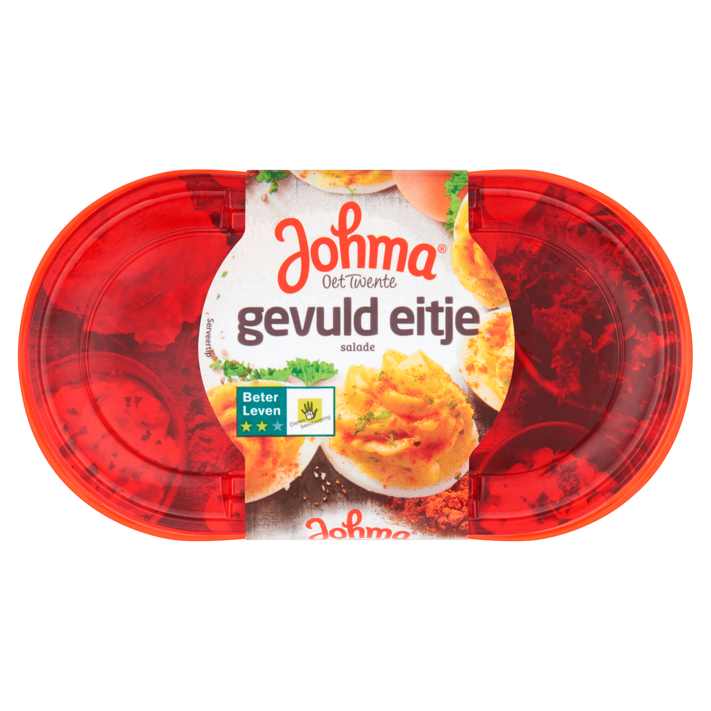 Johma Gevuld eitje salade
