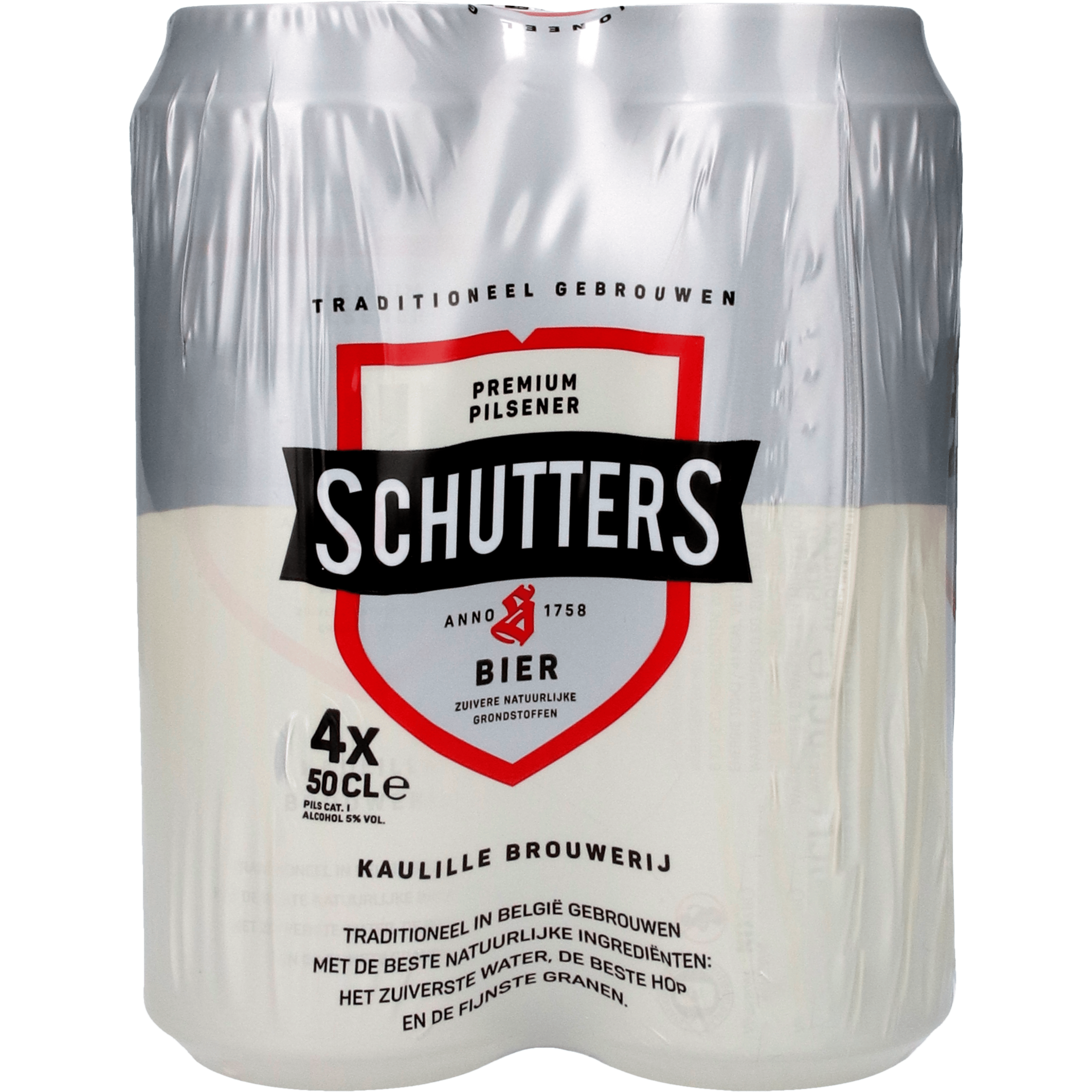Schutters Pils blik