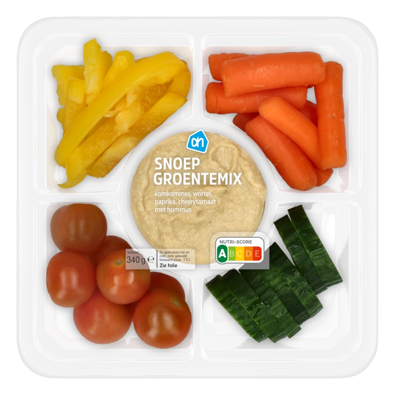 AH Snoepgroentemix met hummus
