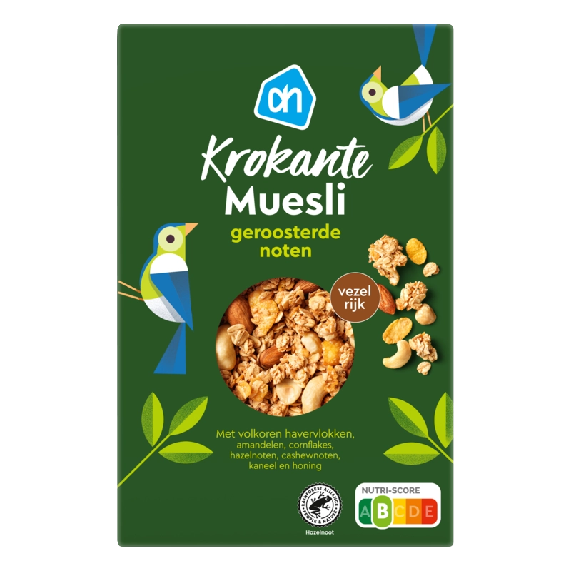 AH Krokante muesli geroosterde noten