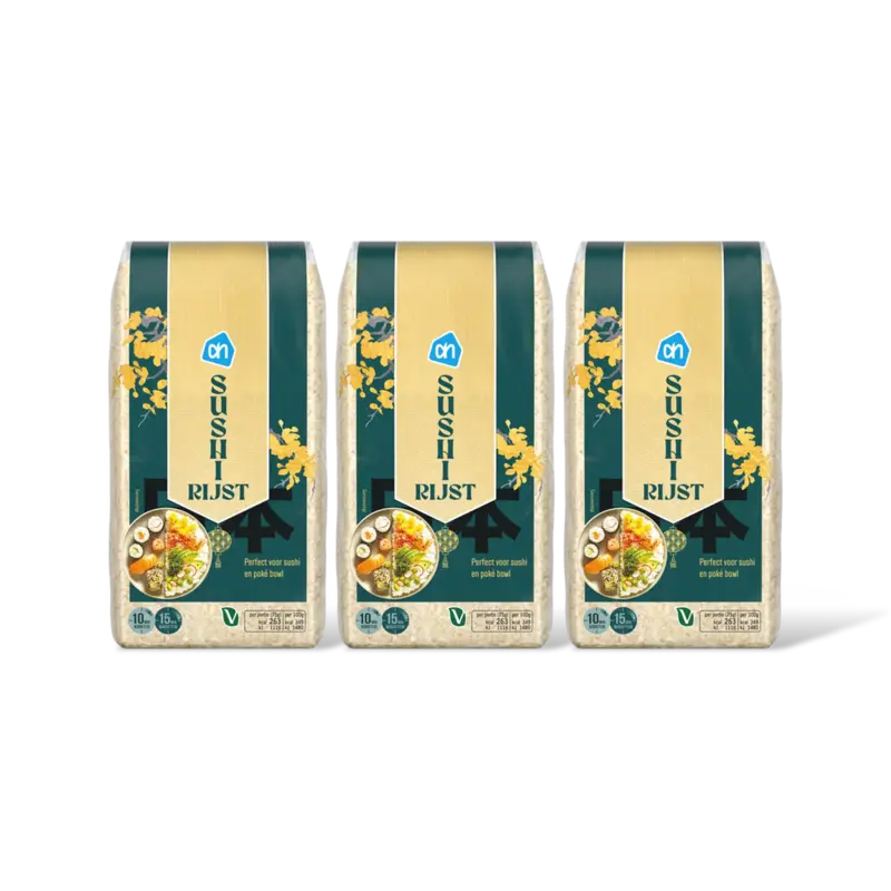 AH Sushi rijst 3-pack
