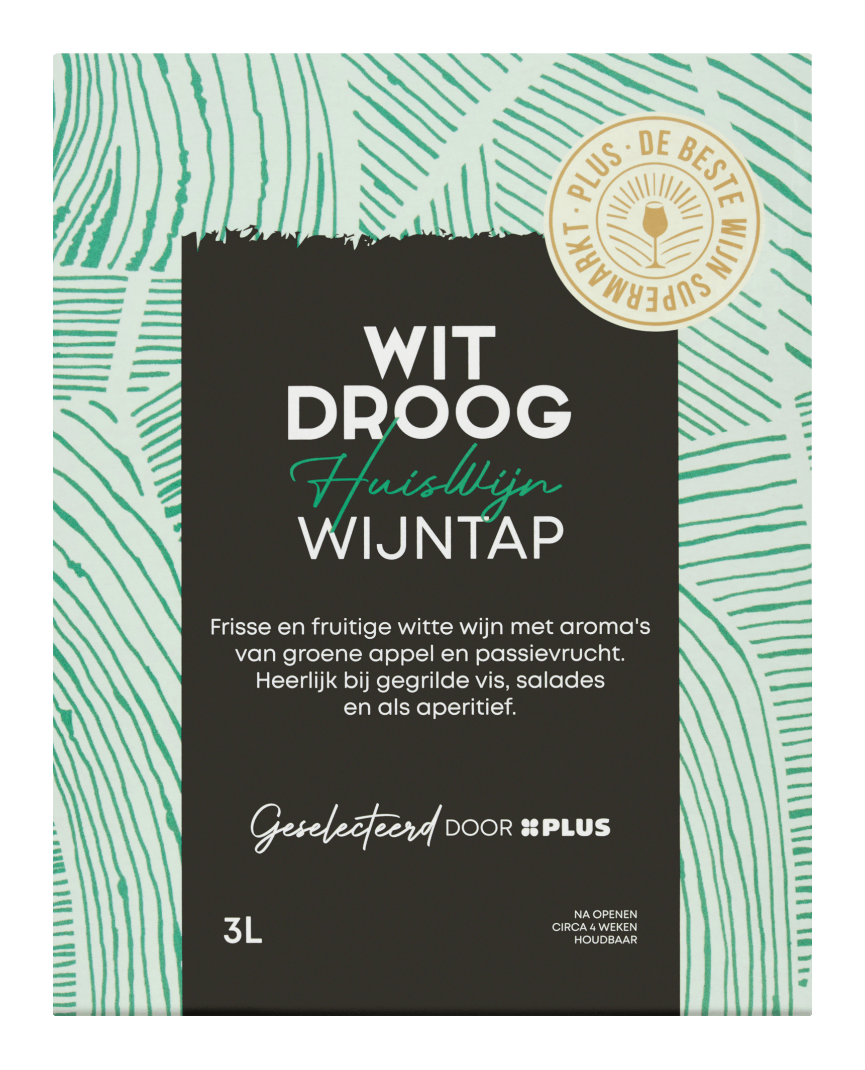 PLUS Huiswijn Wit droog wijntap