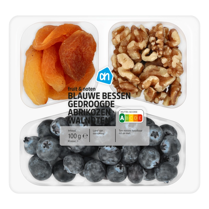 AH Fruit & noten blauwe bessen, walnoten